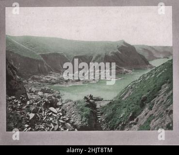 The Devil's Hole, Jersey. Isole del canale (1913) Foto Stock