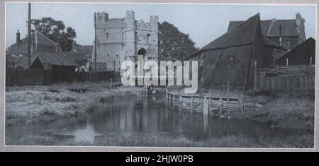 Il South Gate, King's Lynn. Norfolk (1913) Foto Stock