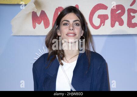 Clara Joly partecipa al Super Heros Malgre Lui Premiere al Grand Rex Cinema di Parigi, Francia, il 31 gennaio 2022. Foto di Aurore Marechal/ABACAPRESS.COM Foto Stock