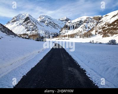 La strada meno trodden Foto Stock