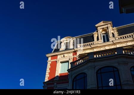 Residence d'Angleterre, condominio a Saint Jean de Luz, Pays Basque, Francia Foto Stock