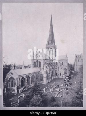 Cattedrale di Chichester . Sussex (1923) Foto Stock