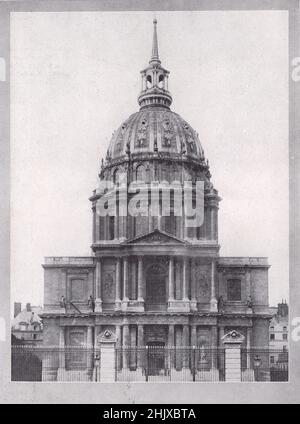 Hôtel des Invalides. Parigi. Francia (1925) Foto Stock