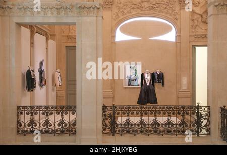 YVES SAINT LAURENT AL MUSEO PICASSO-PARIS Foto Stock