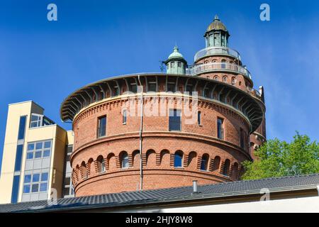 Wohnhaus, ehemaliger Wasserturm, Akazienallee, Westend, Charlottenburg di Berlino, Deutschland Foto Stock