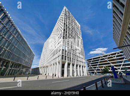 Gita di Berlino totale, Jean-Monnet-Straße, nel quartiere Mitte di Berlino, Deutschland Foto Stock