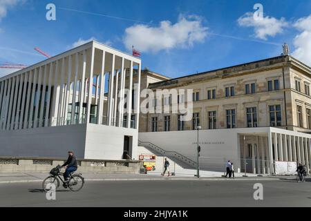 James-Simon-Galerie am Kupfergraben, nel quartiere Mitte di Berlino, Deutschland Foto Stock