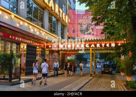 Wintergarten, Potsdamer Straße, il Tiergarten, nel quartiere Mitte di Berlino, Deutschland Foto Stock