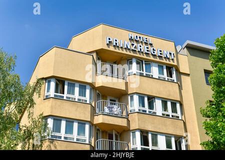 Hotel Prinzregent, Prinzregentenstrasse, Friedenau, Tempelhof-Schöneberg, Berlino, Deutschland Foto Stock