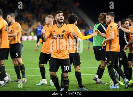 Wolves calciatore Patrick Cutrone Wolverhampton Wanderers / Reading al Molineux Stadium 25/09/2019 - Coppa Carabao terzo turno Foto Stock