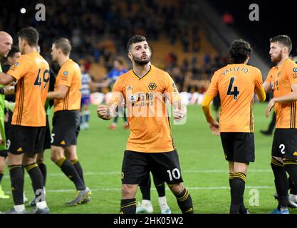 Wolves calciatore Patrick Cutrone Wolverhampton Wanderers / Reading al Molineux Stadium 25/09/2019 - Coppa Carabao terzo turno Foto Stock