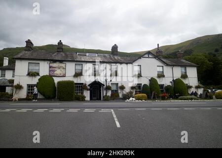 Il distretto del lago di Swan grasmere, cumbria, inghilterra, regno unito Foto Stock