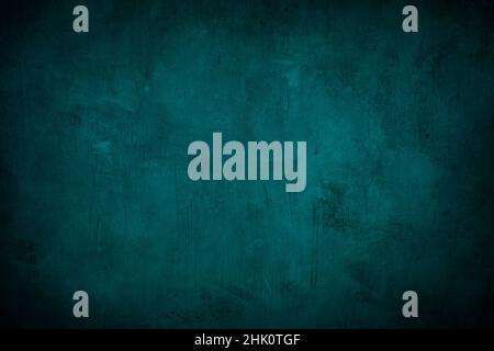 Sfondo di grunge colorato in teal Foto Stock