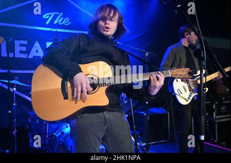 1 febbraio 2022, Sheffield, South Yorkshire, U.K: Jamie Webster , Moments Tour , Sheffeld Leadmill , Sheffield , Regno Unito , 01.02.2022 (immagine di credito: © Robin Burns/ZUMA Press Wire) Foto Stock