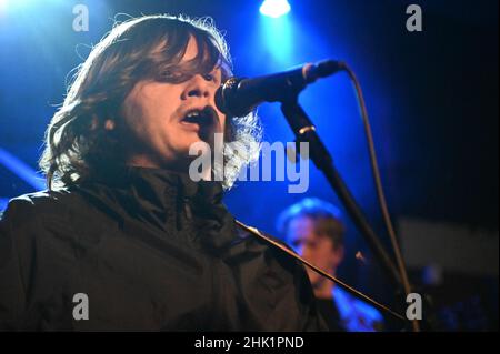 1 febbraio 2022, Sheffield, South Yorkshire, U.K: Jamie Webster , Moments Tour , Sheffeld Leadmill , Sheffield , Regno Unito , 01.02.2022 (immagine di credito: © Robin Burns/ZUMA Press Wire) Foto Stock