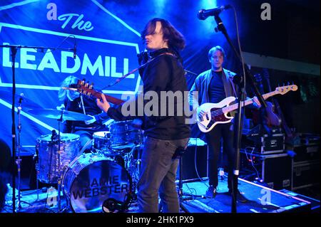 1 febbraio 2022, Sheffield, South Yorkshire, U.K: Jamie Webster , Moments Tour , Sheffeld Leadmill , Sheffield , Regno Unito , 01.02.2022 (immagine di credito: © Robin Burns/ZUMA Press Wire) Foto Stock