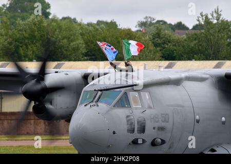 Alenia C-27J 'Spartan' a RIAT, RAF Fairford Foto Stock