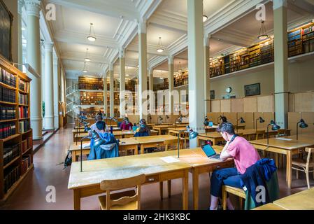 Svezia, Svezia Centrale, Uppsala, Carolina Rediviva Library, Interni Foto Stock
