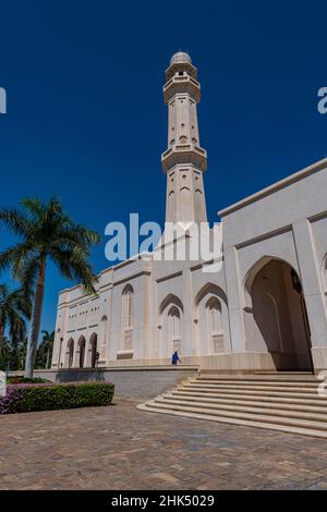Moschea del Sultano Qaboos, Salalah, Oman, Medio Oriente Foto Stock