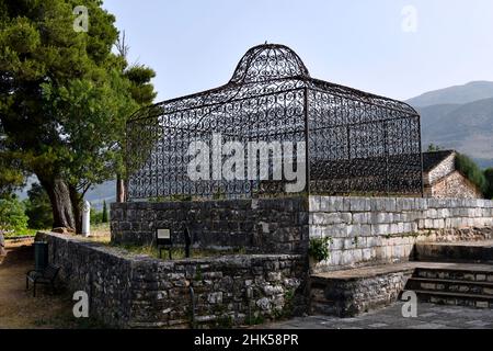 Grecia, tomba di Ali Pasha nel vecchio castello bizantino di Ioannina, la capitale dell'Epiro Foto Stock