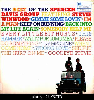 Copertina Vintage vinyl record - Spencer Davis Group, The - The Best of - UK - 1967 - ReRel. 1972 Foto Stock