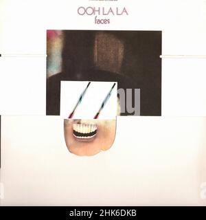 Copertina Vintage vinyl record - volti - Ooh la - UK - 1973 00001 Foto Stock