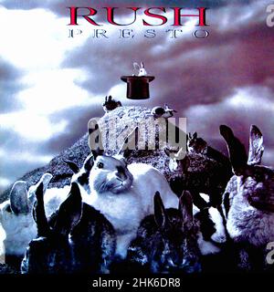 Copertina Vintage vinyl record - Rush - presto - CAN - 1989 z Foto Stock