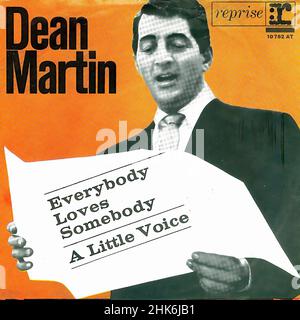 Copertina Vintage vinyl record - Martin, Dean - Everybody loves queone - D - 1964 Foto Stock