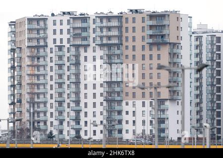 Multifamily Residential in Gdansk, Polonia © Wojciech Strozyk / Alamy Stock Photo *** Local Caption *** Foto Stock