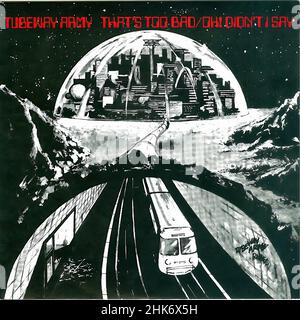 Copertina Vintage Vinyl record - Tubeway Army - that's Too Bad - Beggar's Banquet - BEG 5 - UK - 1978 Foto Stock