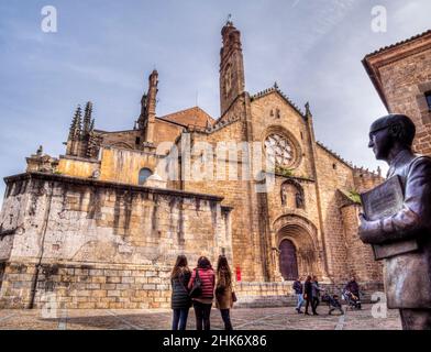 Catedral Vieja. Plasencia. Cáceres. Extremadura. España Foto Stock