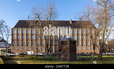 Theodor-Heuss-Realschule -scuola nel distretto di Sülz a Colonia Foto Stock