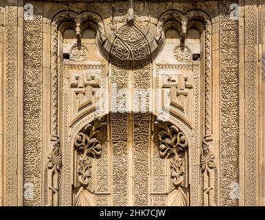 Ince Minare Medresesi, Museo degli oggetti in legno e della pietra, Konya, Turchia, Konya, Turchia Foto Stock