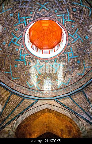 Cupola, Ince Minare Medresesi, Museo degli oggetti in legno e della pietra, Konya, Turchia, Konya, Turchia Foto Stock