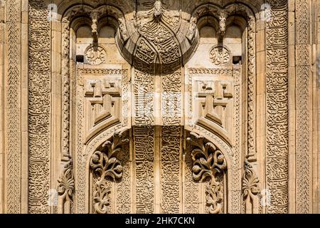 Ince Minare Medresesi, Museo degli oggetti in legno e della pietra, Konya, Turchia, Konya, Turchia Foto Stock