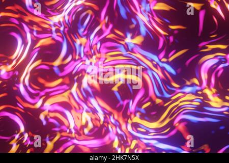 sfondo astratto con fuoco come luci Foto Stock