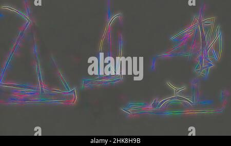 Ispirato dalla spedizione a Nova Zembla, un arcipelago russo nell'Oceano Artico nel 1880, alberi, reinventati da Artotop. L'arte classica reinventata con un tocco moderno. Design di calda e allegra luminosità e di raggi di luce. La fotografia si ispira al surrealismo e al futurismo, abbracciando l'energia dinamica della tecnologia moderna, del movimento, della velocità e rivoluzionando la cultura Foto Stock