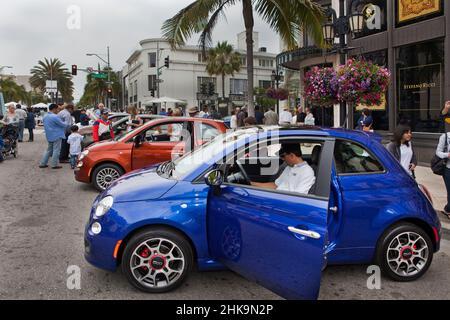 Fiats Rodeo Drive Concours D'Elegance 2.tif Foto Stock