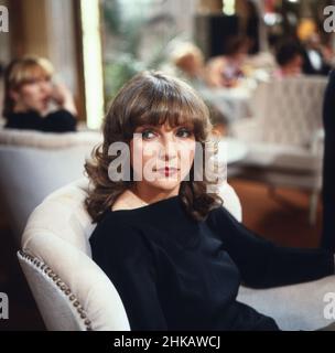 Gila von Weitershausen, deutsche Schauspielerin, Deutschland 1981. Foto Stock