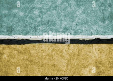 campo da paddle tennis a due tonalità Foto Stock