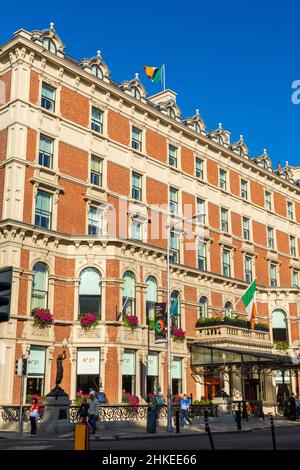 Shelbourne Hotel, St. Stephen's Green, Dublin City, County Dublin, Irlanda Foto Stock