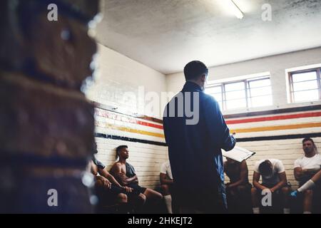 Il coaching fare ciò che fa meglio Foto Stock