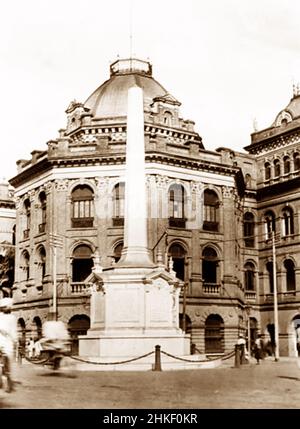 Calcutta Black Hole Memorial, India, inizio 1900s Foto Stock