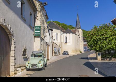 Francia, Cher, Chavignol Foto Stock