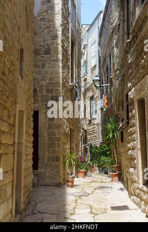 Bisceglie, città storica in provincia di Barletta Andria Trani, Puglia, Italia Foto Stock