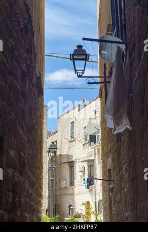 Bisceglie, città storica in provincia di Barletta Andria Trani, Puglia, Italia Foto Stock