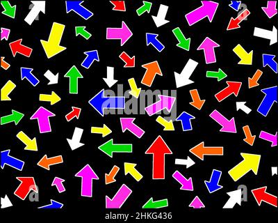 Frecce Foto Stock