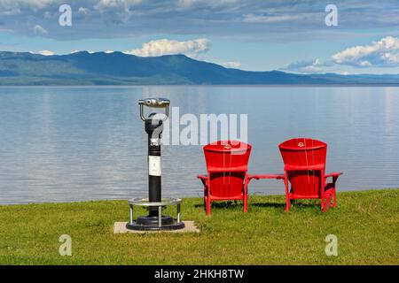 Canada, British Columbia, Fort St. James, Stuart Lake Foto Stock