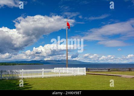 Canada, British Columbia, Fort St. James, Stuart Lake Foto Stock