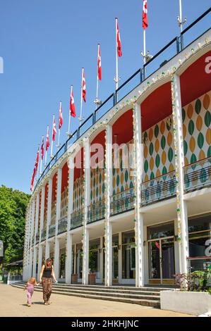 Tivoli Concert Hall, Tivoli Gardens, Copenhagen (Kobenhavn), Regno di Danimarca Foto Stock